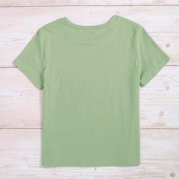 Curvy Gal #GirlMom Cottony-soft Tee 1X, 2X, 3X - Picture 4 of 5